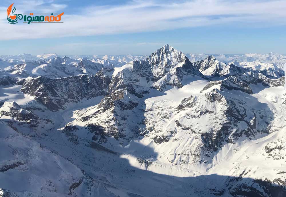 یخچال های طبیعی در رشته کوه های آلپ سوئیس