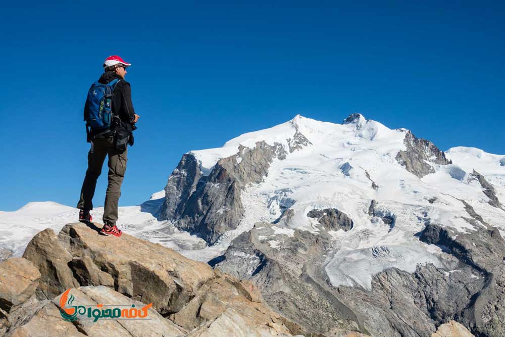 قله مونت روزا ماسیف، بلندترین قله سوئیس